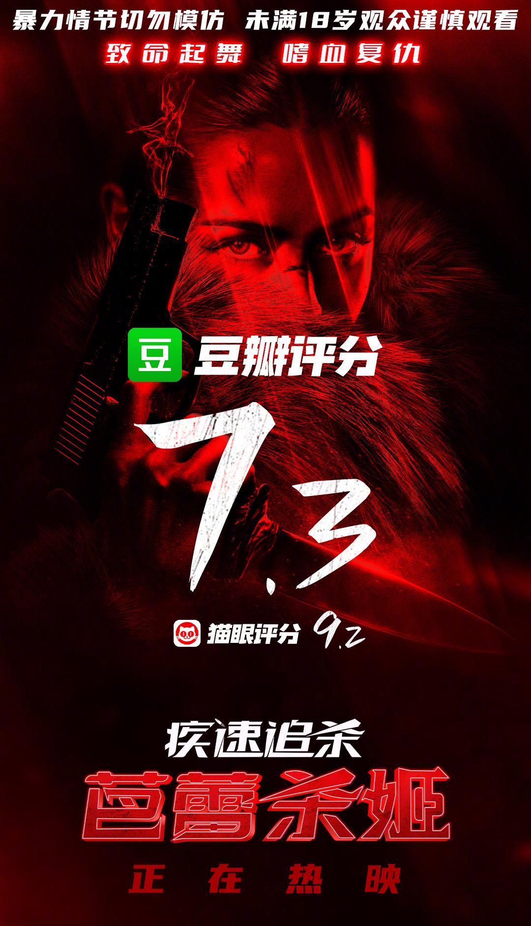 豆瓣7.3！这部R级爽片让全网沸腾：芭蕾少女变身复仇杀神，每一帧都血脉偾张！