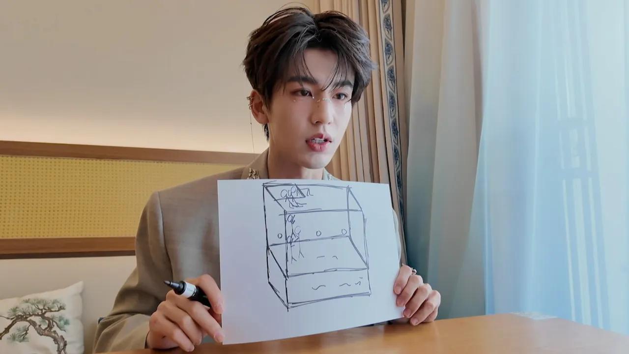 理工男张凌赫简笔画也要3D建模？海外华人这样解锁国内综艺名场面