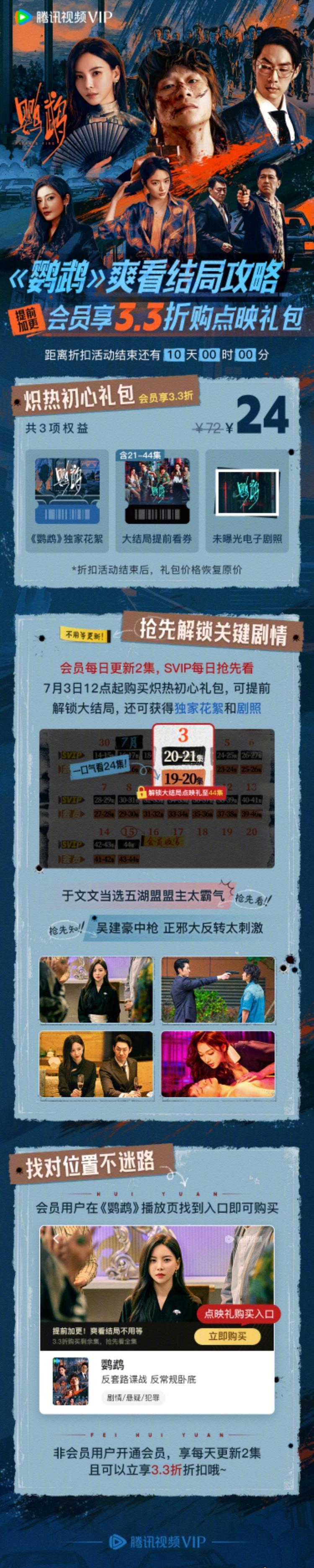 《网剧鹦鹉》点映礼海外限看？实测Sixfast一键解锁腾讯视频全集！