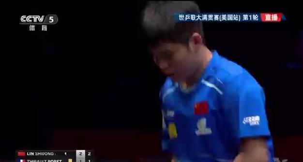 17岁小将林诗栋绝境翻盘！3-2险胜法国名将，国乒未来之星闪耀美国大满贯