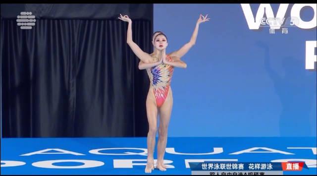 敦煌飞天惊艳世锦赛！双胞胎姐妹花游演绎国风之美，网友直呼文化输出天花板