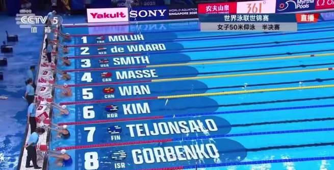 27秒44！中国小将万乐天惊艳世锦赛，50米仰泳杀入决赛的三大秘诀