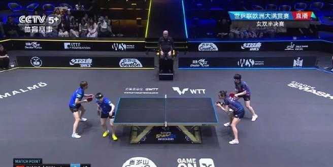 孙颖莎王曼昱3-0横扫韩国！女双决赛对阵日本，这套战术值得业余球友学