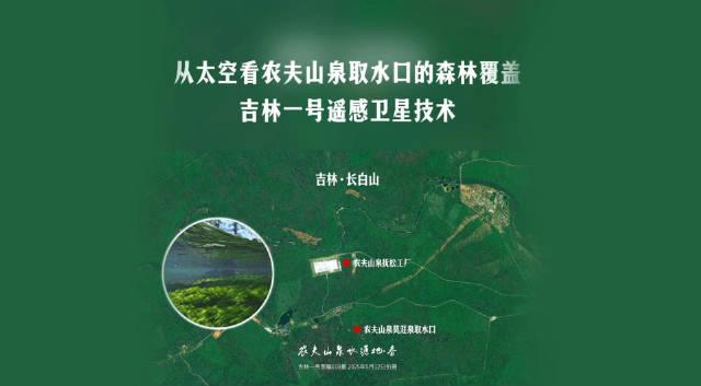 太空视角下的农夫山泉取水口：卫星实拍揭示森林馈赠的纯净水源