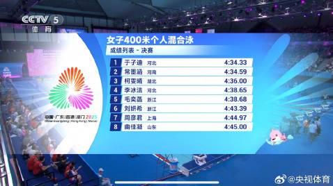 海外华人如何突破限制，第一时间观看于子迪全运会夺金精彩瞬间？