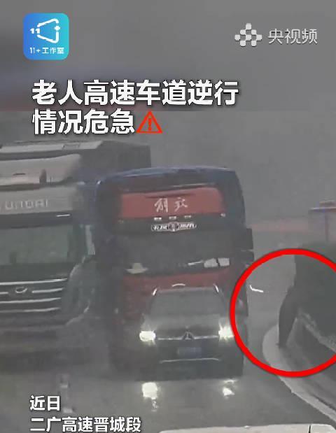 老人误闯高速险象环生，民警暖心救助背后的安全警示与应对方案