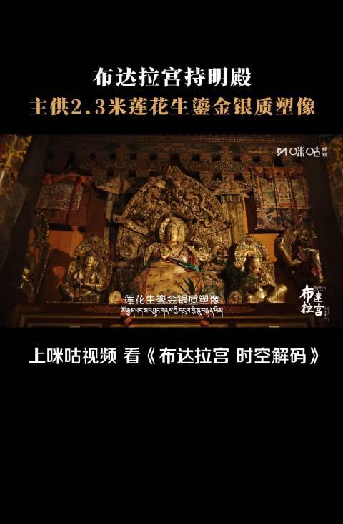 布达拉宫惊现2.3米鎏金神像！海外华人这样破解地区限制看高清视频