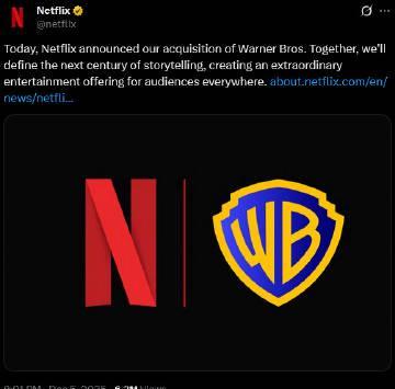 网飞827亿天价收购华纳！海外华人看HBO、DC电影还用Sixfast吗？