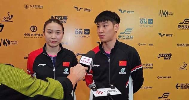 国乒混双黄金搭档薛飞钱天一:从“老钱”称呼看他们的默契秘诀