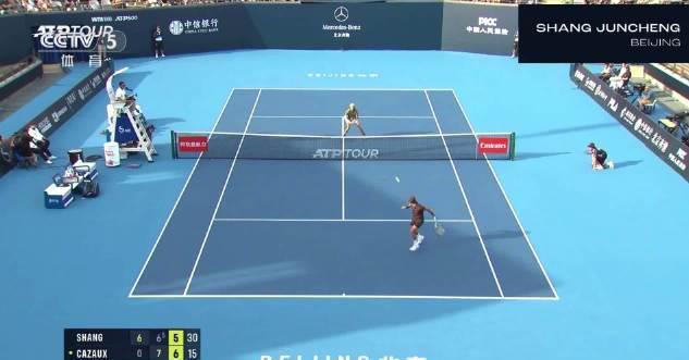 网球新手也能学会!商竣程这记'神来之笔'背后藏着这些击球秘诀