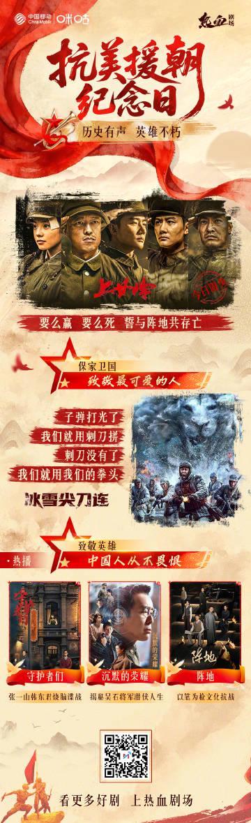 限时免费!《上甘岭》《冰雪尖刀连》热血上线,这些细节看哭了