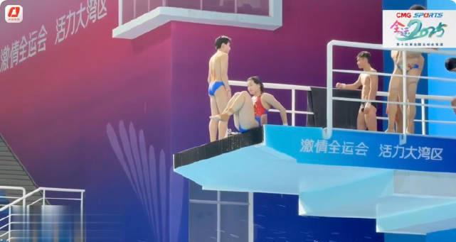 全红婵全运会备战画面曝光!完美动作惊艳全场,这次她要冲击双冠王