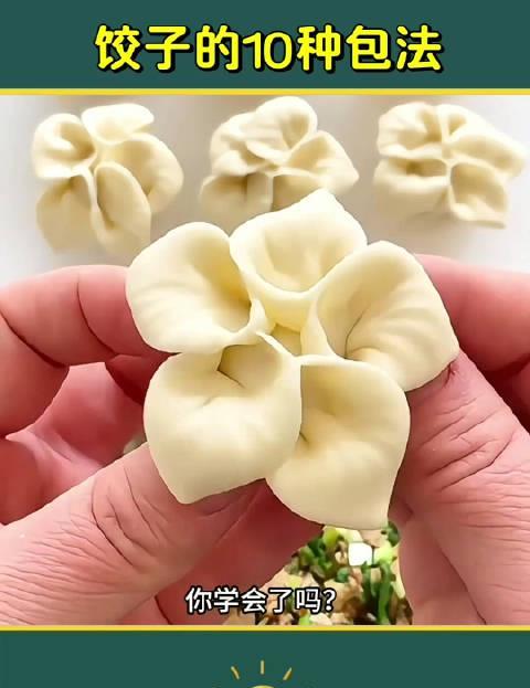 冬至饺子别只会捏月牙!这10种花式包法,简单又好看,朋友圈晒图必备